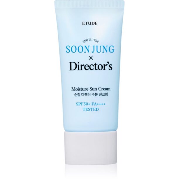 ETUDE SoonJung X Directors Sun Cream emulsie hidratanta si protectoare pentru fata si corp SPF 50+ 50 ml