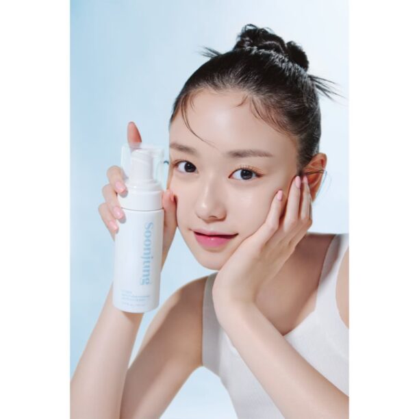 Cumpăra ETUDE SoonJung pH 6.5 Whip Cleanser demachiant spumant delicat pentru piele sensibila si iritabila 150 ml