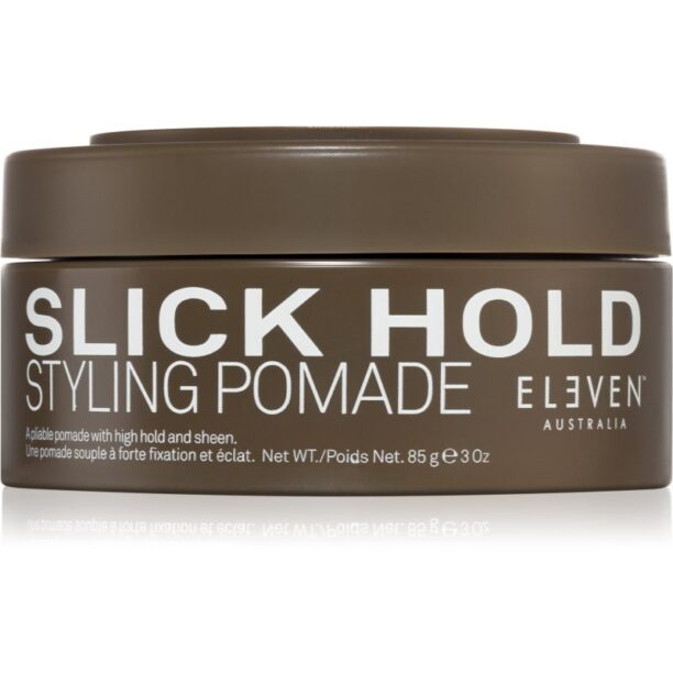 Eleven Australia Slick Hold Styling Pomade pastă de styling pentru o fixare foarte puternică lucios 85 g