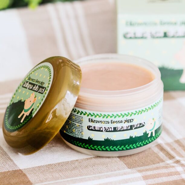 Elizavecca Green Piggy Collagen Jella Pack mască de colagen