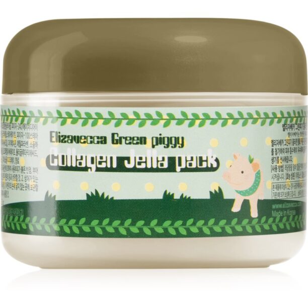 Elizavecca Green Piggy Collagen Jella Pack mască de colagen