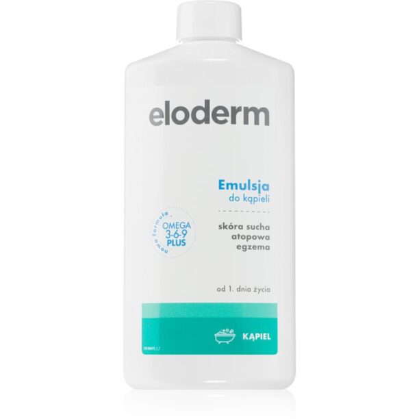 Eloderm Emulsion emulsie de baie pentru nou-nascuti si copii 400 ml