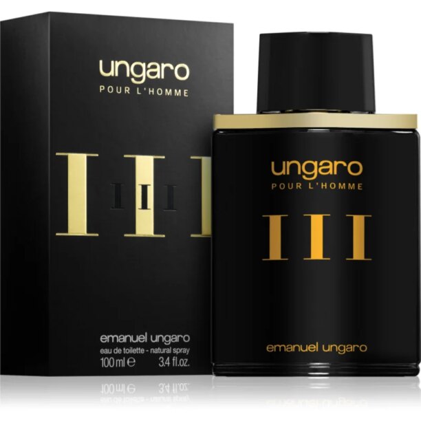 Emanuel Ungaro L'Homme III Eau de Toilette pentru bărbați 100 ml preţ