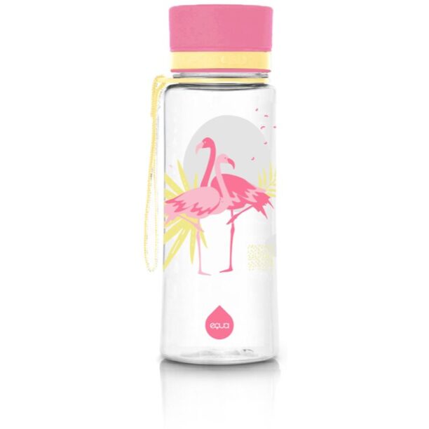 Equa Kids sticlă pentru apă pentru copii Flamingo 400 ml preţ