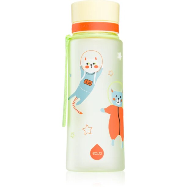 Equa Kids sticlă pentru apă pentru copii Space Catos 600 ml