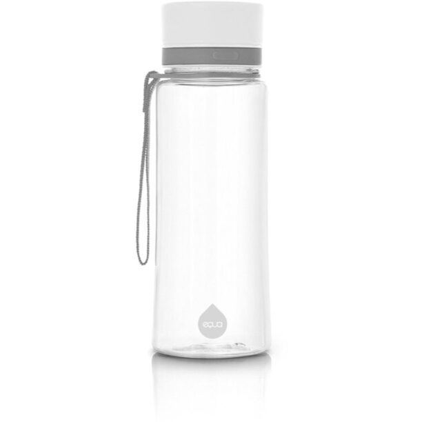 Equa Plain sticlă pentru apă culoare White 600 ml preţ