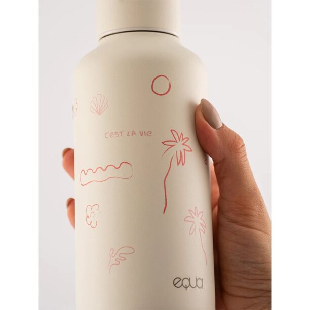 Cumpăra Equa Timeless sticlă inoxidabilă pentru apă mica culoare C'est La Vie 600 ml