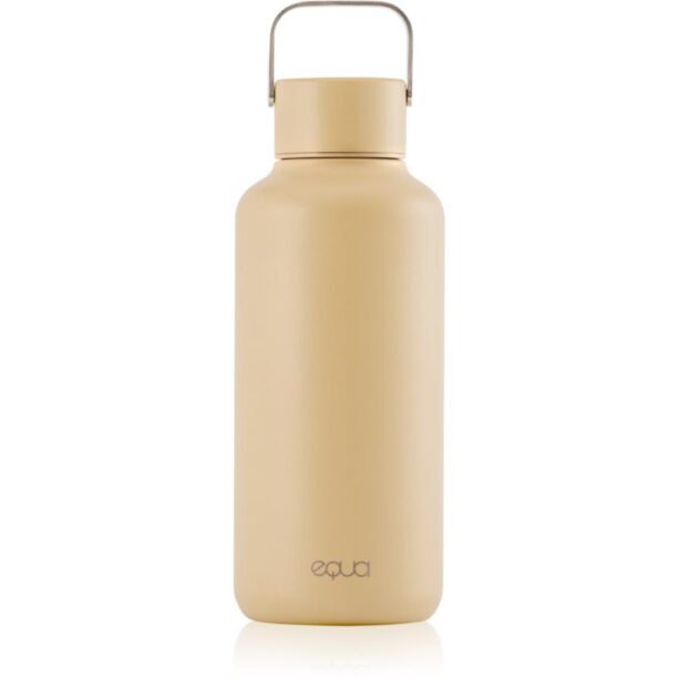 Equa Timeless sticlă inoxidabilă pentru apă mica culoare Latte 600 ml preţ