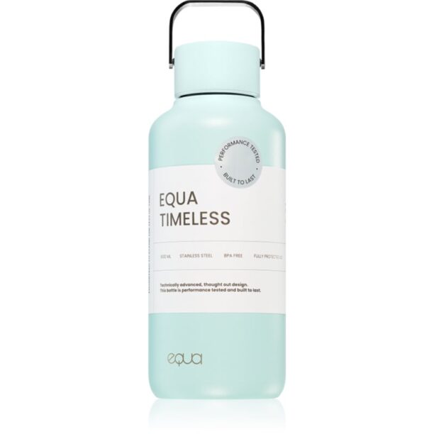 Equa Timeless sticlă inoxidabilă pentru apă mica culoare Splash 600 ml