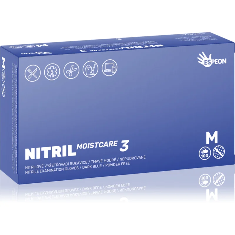 Espeon Nitril Moistcare3 Dark Blue mănuși din nitril