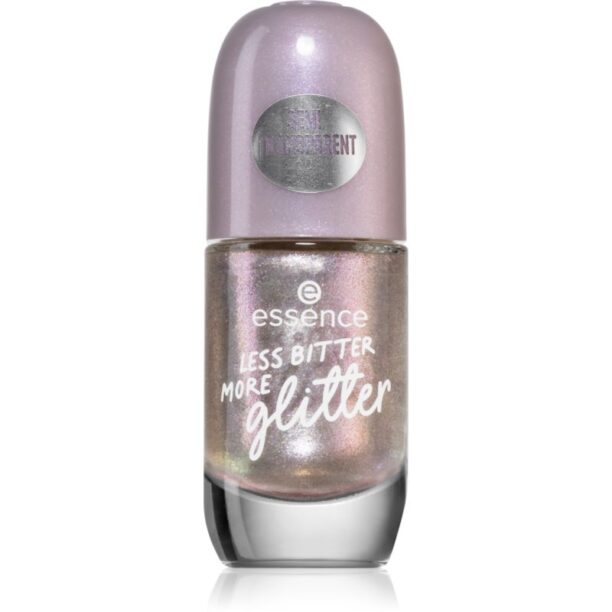 Essence Gel Nail Colour lac de unghii culoare Less Bitter More Glitter 8 ml preţ