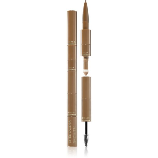 Estée Lauder BrowPerfect 3D All-in-One Styler creion pentru sprancene 3 in 1 culoare Cool Blonde 2