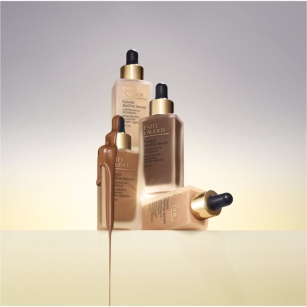 Cumpăra Estée Lauder Futurist SkinTint Serum Foundation With Botanical Oil Infusion SPF 20 machiaj de îngrijire SPF 20 culoare 1W1 Bone 30 ml