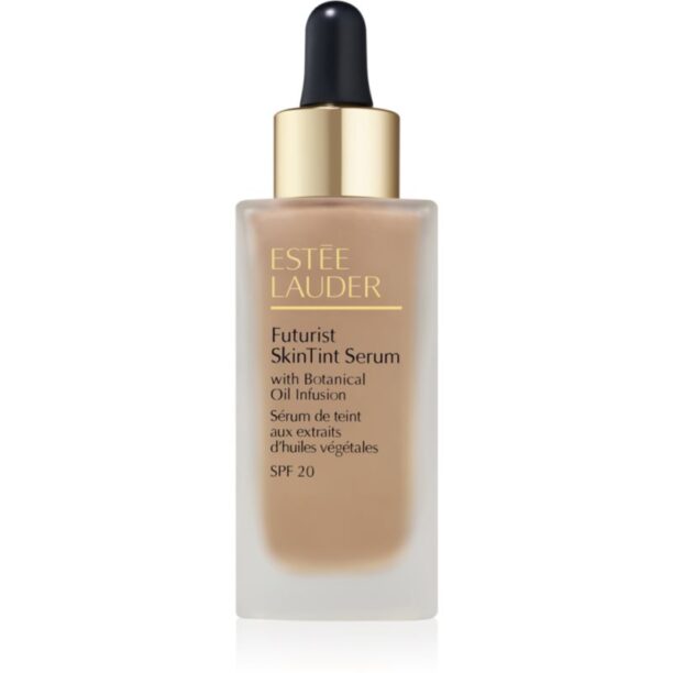 Estée Lauder Futurist SkinTint Serum Foundation With Botanical Oil Infusion SPF 20 machiaj de îngrijire SPF 20 culoare 2C3 Fresco 30 ml preţ