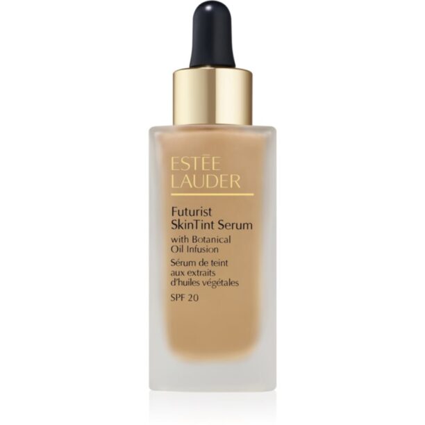 Estée Lauder Futurist SkinTint Serum Foundation With Botanical Oil Infusion SPF 20 machiaj de îngrijire SPF 20 culoare 2W1 Dawn 30 ml preţ