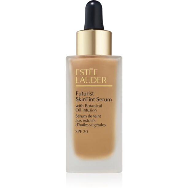 Estée Lauder Futurist SkinTint Serum Foundation With Botanical Oil Infusion SPF 20 machiaj de îngrijire SPF 20 culoare 3W1 Tawny 30 ml preţ