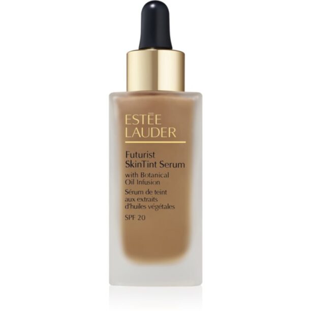 Estée Lauder Futurist SkinTint Serum Foundation With Botanical Oil Infusion SPF 20 machiaj de îngrijire SPF 20 culoare 4N1 Shell Beige 30 ml preţ