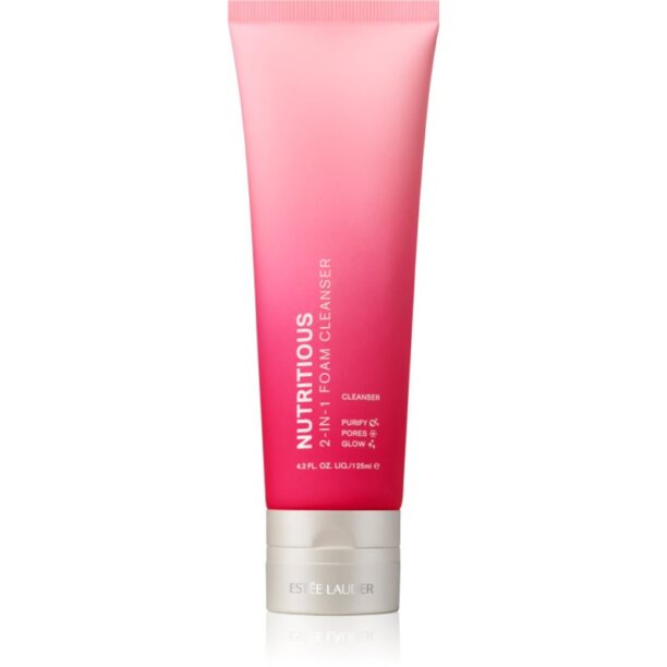 Estée Lauder Nutritious 2-in-1 Foam Cleanser spuma de curatare 2 in 1 125 ml