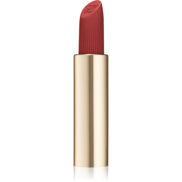 Estée Lauder Pure Color Matte Lipstick Refill ruj cu persistență îndelungată cu efect mat rezervă culoare Fragile Ego 3