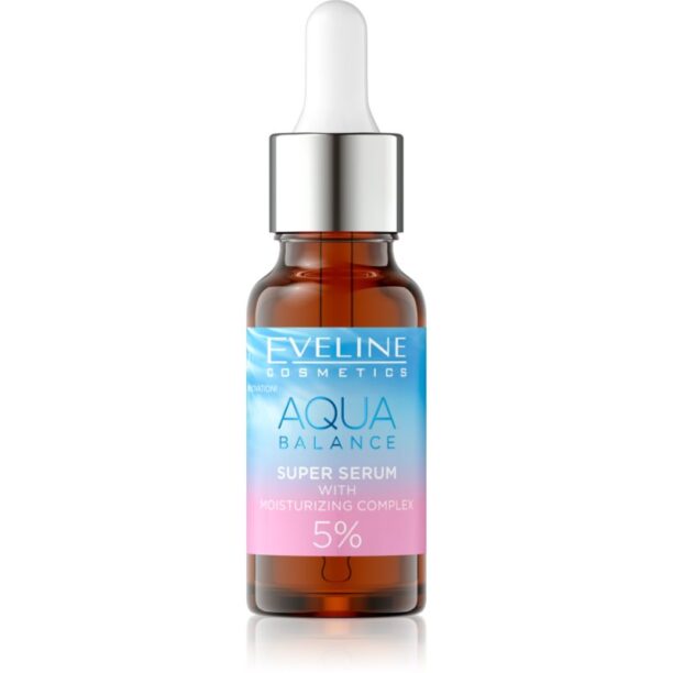 Eveline Cosmetics Aqua Balance Trehalose + PGA Acid ser cu hidratare intensă cu acid hialuronic 18 ml