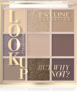 Eveline Cosmetics Look Up But Why Not? paletă cu farduri de ochi 10