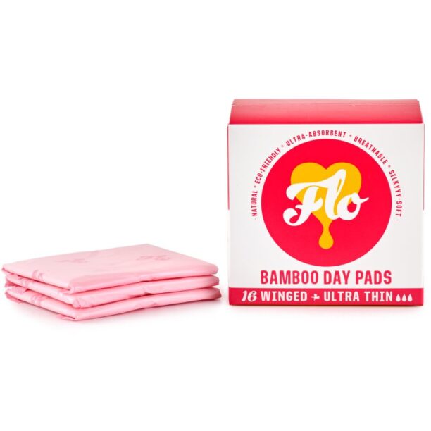 Cumpăra FLO Bamboo Day Pads absorbante ziua 16 buc