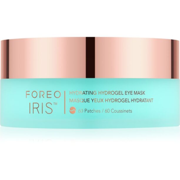 FOREO IRIS™ Hydrogel Eye Mask mască de hidratare profundă zona ochilor 60 buc