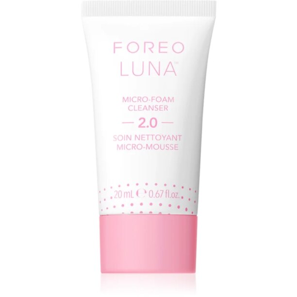 FOREO Luna™ Micro-Foam Cleanser 2.0 crema de curatare sub forma de spuma 20 ml preţ