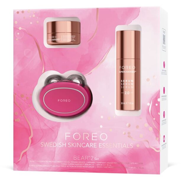 FOREO Swedish Skincare Essentials BEAR™2 Set set pentru tonifierea și liftingul tenului preţ