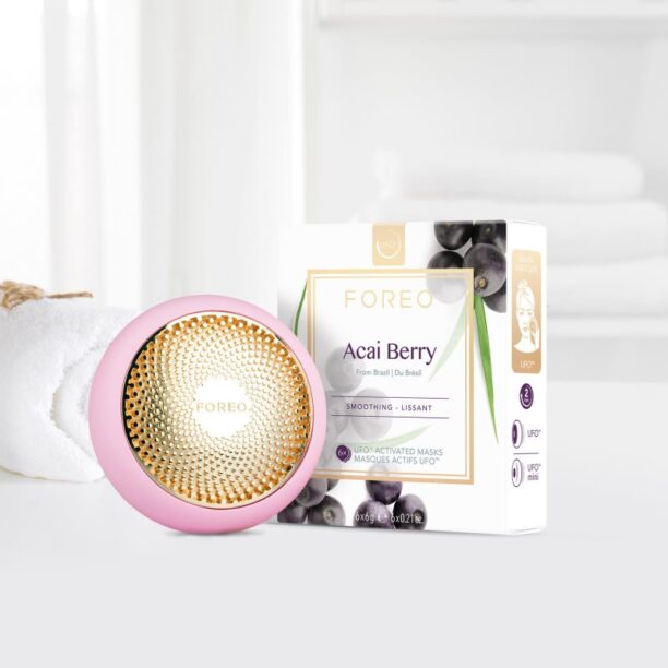 Original FOREO UFO™ Acai Berry masca pentru netezire 6 x 6 g