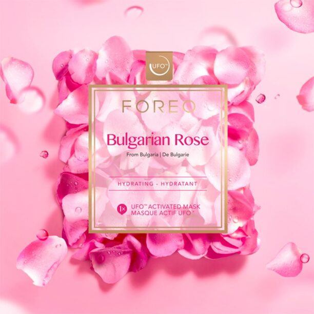 Cumpăra FOREO UFO™ Bulgarian Rose masca hidratanta 6 x 6 g