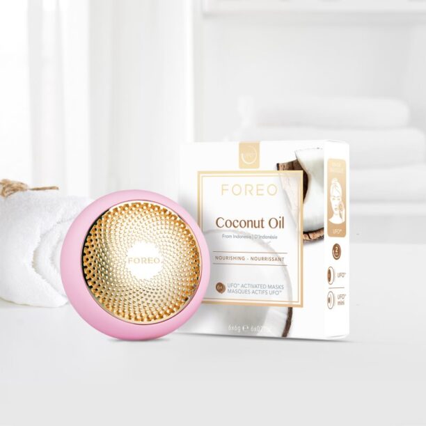 Original FOREO UFO™ Coconut Oil mască hrănitoare profundă 6x6 g