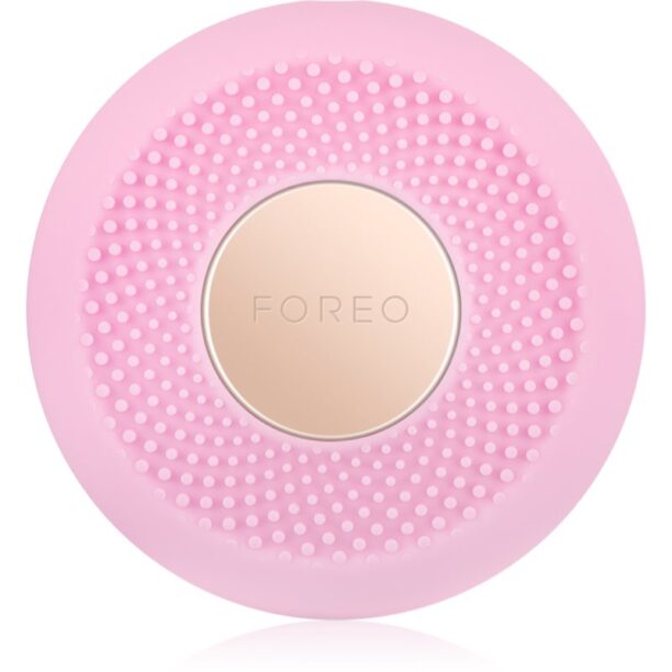 FOREO UFO™ Mini aparat sonic pentru accelerarea efectului măștilor de ten pachet pentru calatorie Pearl Pink 1 buc preţ