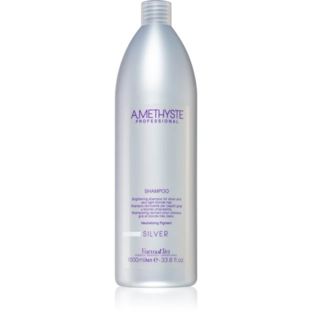 FarmaVita Amethyste Silver șampon pentru părul blond şi gri 1000 ml