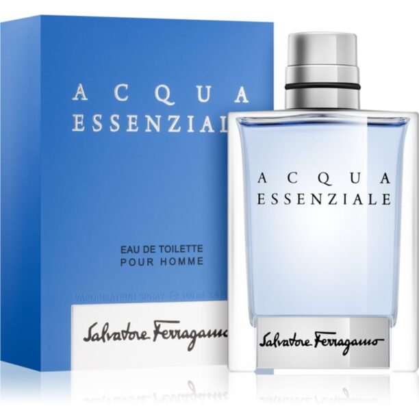 Ferragamo Acqua Essenziale Eau de Toilette pentru bărbați 100 ml preţ