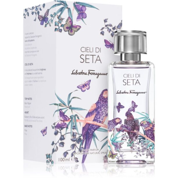 Cumpăra Ferragamo Di Seta Cieli Di Seta Eau de Parfum unisex 100 ml