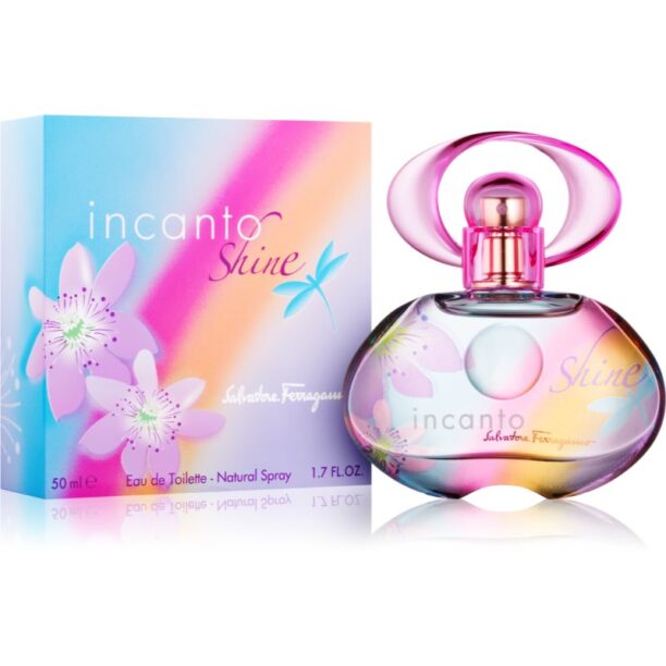 Ferragamo Incanto Shine Eau de Toilette pentru femei 50 ml preţ