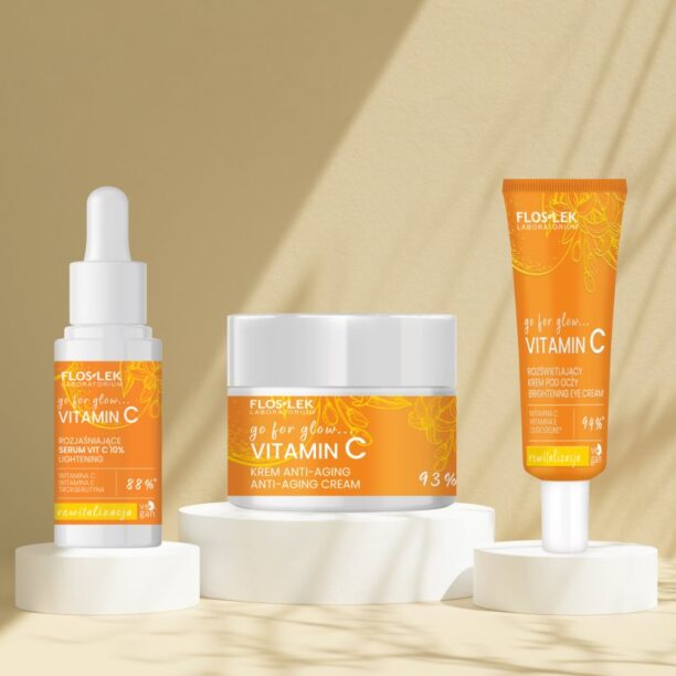 Cumpăra FlosLek Laboratorium Go For Glow Vitamin C set cadou pentru o piele mai luminoasa