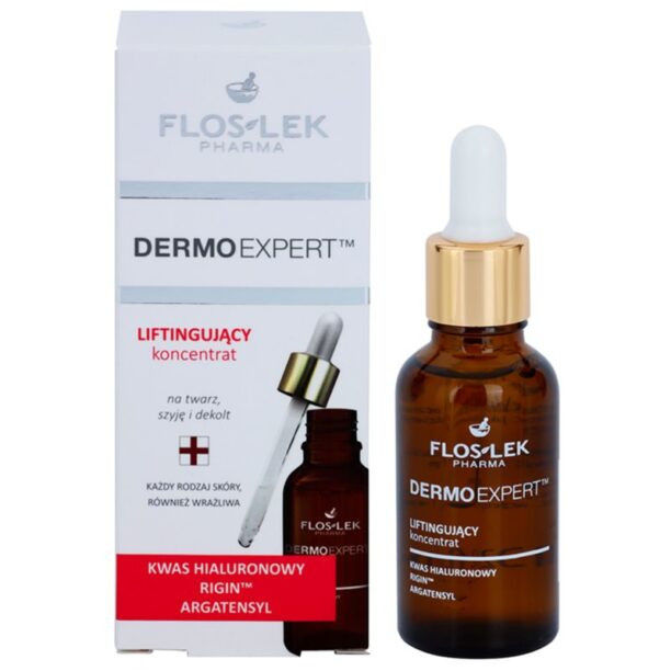 FlosLek Pharma DermoExpert Concentrate ser cu efect de lifting pentru fata