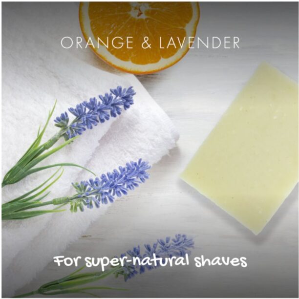 Preţ Friendly Soap Shaving Bar Orange & Lavender săpun natural pentru ras 95 g