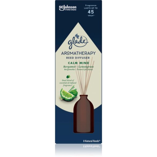 GLADE Aromatherapy Calm Mind aroma difuzor cu rezervã Bergamot + Lemongrass 80 ml preţ