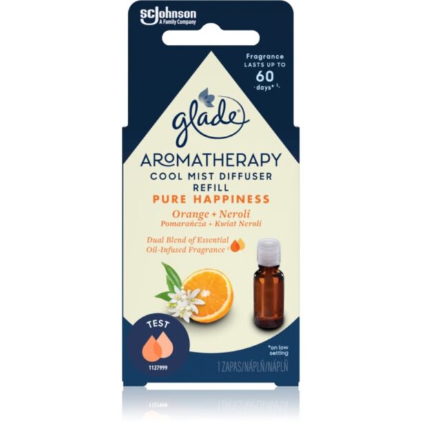 GLADE Aromatherapy Pure Happiness reumplere în aroma difuzoarelor Orange + Neroli 17