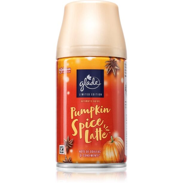 GLADE Pumpkin Spice Latté automat de odorizare a aerului rezervă 269 ml