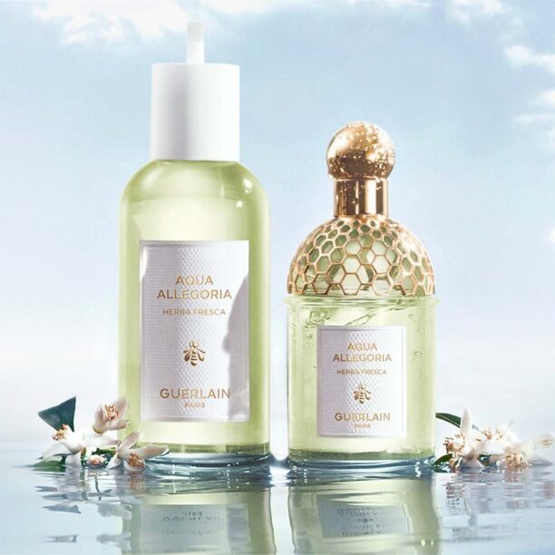 Original GUERLAIN Aqua Allegoria Herba Fresca Eau de Toilette reincarcabil pentru femei 125 ml