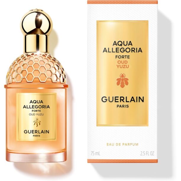 Cumpăra GUERLAIN Aqua Allegoria Oud Yuzu Forte Eau de Parfum reincarcabil pentru femei 75 ml