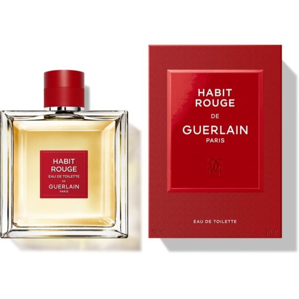 Preţ GUERLAIN Habit Rouge Eau de Toilette pentru bărbați 150 ml