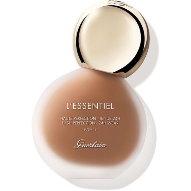 GUERLAIN L’Essentiel High Perfection Foundation machiaj matifiant de lungă durată SPF 15 culoare 055N Deep 30 ml preţ