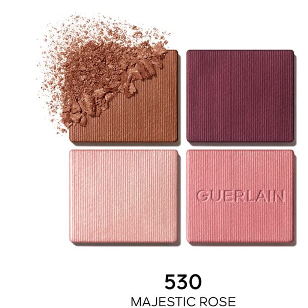 Cumpăra GUERLAIN Ombres G paleta farduri de ochi culoare 530 Majestic Rose 6 g