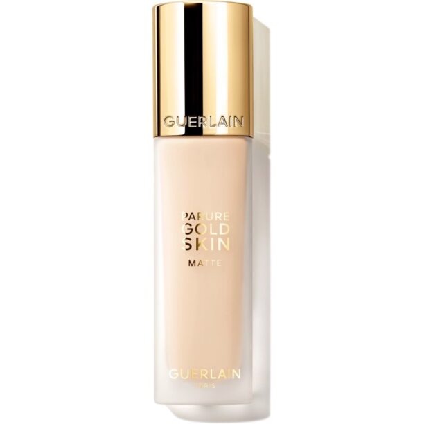 GUERLAIN Parure Gold Skin Matte Foundation machiaj matifiant de lungă durată SPF 15 culoare 1W 35 ml preţ