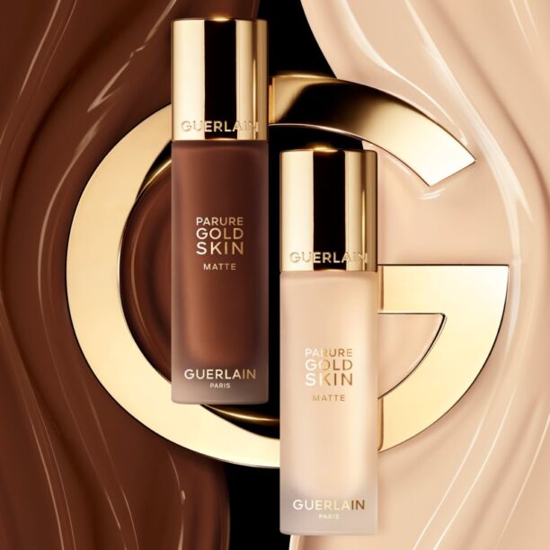 Preţ GUERLAIN Parure Gold Skin Matte Foundation machiaj matifiant de lungă durată SPF 15 culoare 1W 35 ml